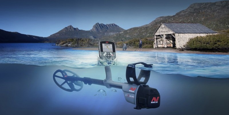CTX 3030 Minelab Úc dò tìm tốt dưới nước
