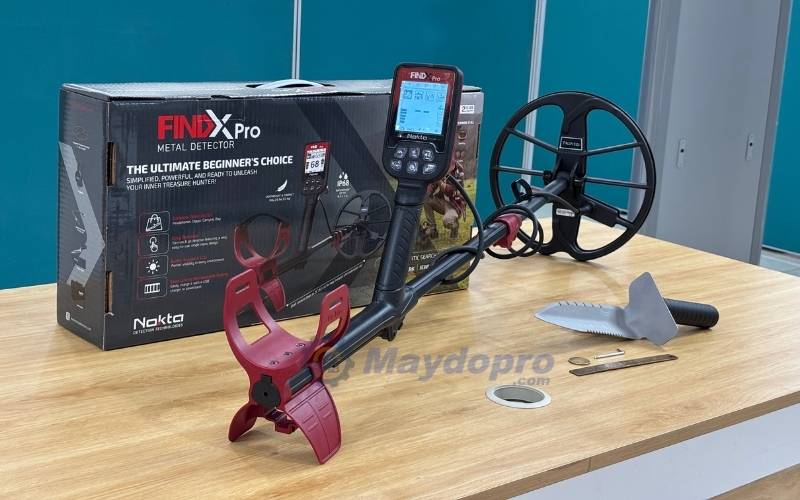 Máy dò Nokta FindX Pro chống nước ở độ sâu 5m