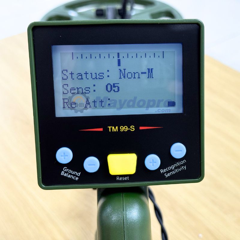 Máy dò TM-99S có nhiều tính năng hoạt động