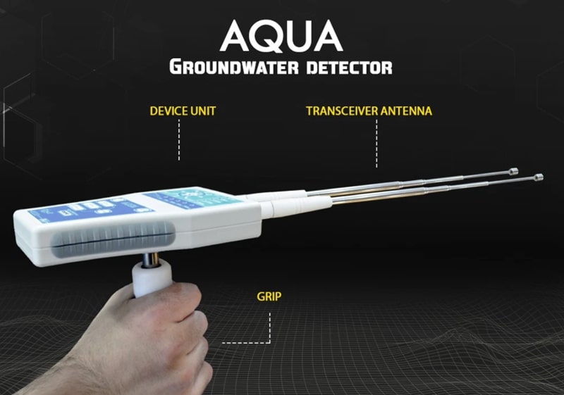 MWF AQUA có bộ phát tín hiệu và ăn ten hiện đại dò tìm chính xác