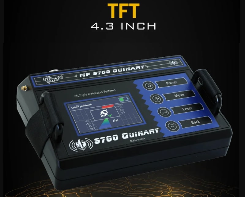 MF 9700 QUINARY sử dụng màn hình màu trực quan