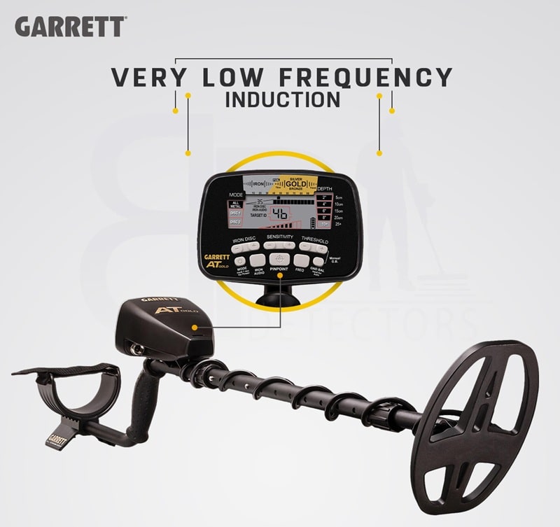 Máy dò vàng bạc Garrett AT Gold dò nhanh, hiệu suất cao