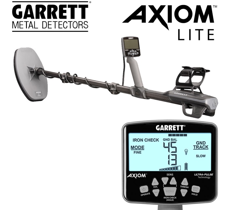 Garrett Axiom Lite có công nghệ Ultra Pulse™ dò hiện đại