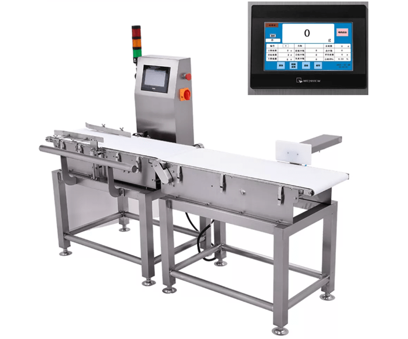 Máy kiểm tra trọng lượng CQ-XP300 sử dụng màn hình rõ nét