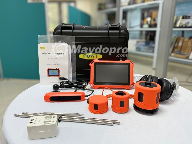 Máy dò rò rỉ đường ống áp lực trong nhà và ngoài trời PQ125C