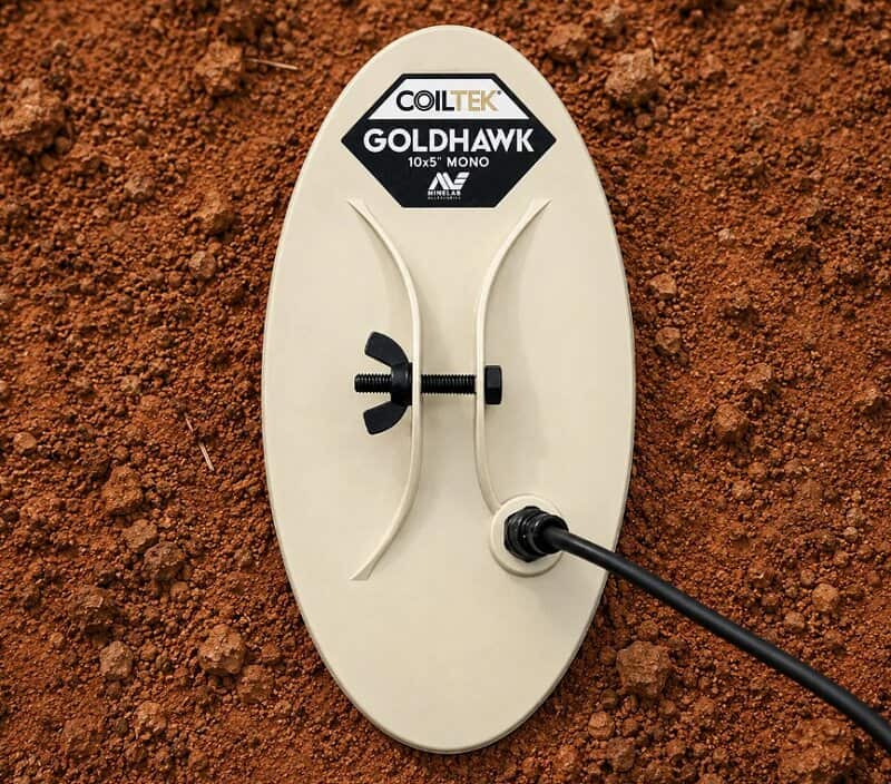 Đĩa dò dùng với Minelab GPX6000 cho khả năng phát hiện kim loại nhanh, chính xác