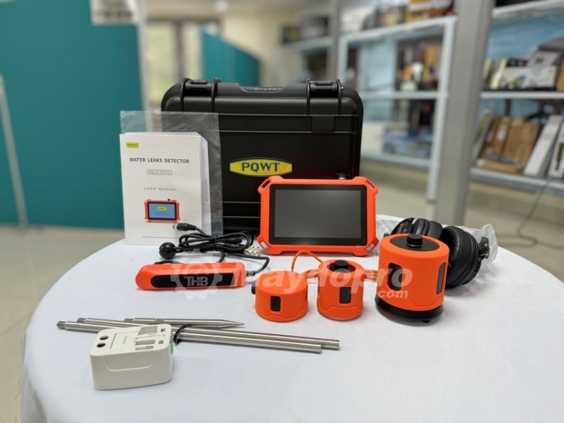 Máy phát hiện rò rỉ đường ống áp lực trong nhà và ngoài trời PQ125C