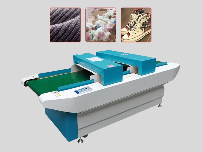 Máy dò CQ-803 được ứng dụng rộng rãi trong ngành công nghiệp may mặc 