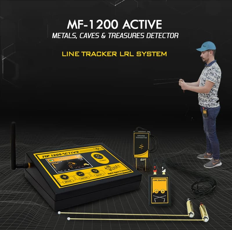 MF 1200 Active có giao diện thông minh kết hợp với khả năng dò tìm từ xa hiệu quả