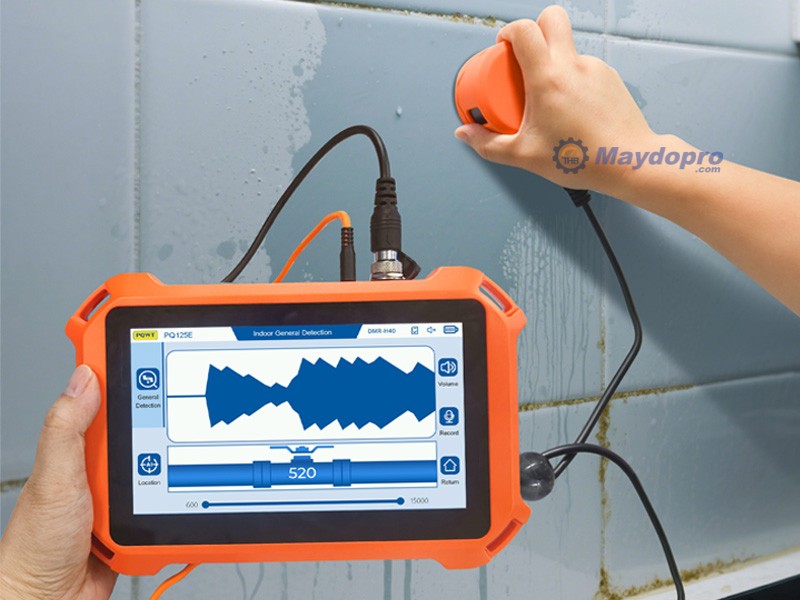 PQ125A trang bị cảm biến kép phát hiện rò rỉ nhanh chóng, chính xác 