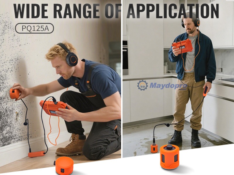 PQ125A - công cụ hữu ích giúp phát hiện rò rỉ ở nhiều vị trí trong nhà 