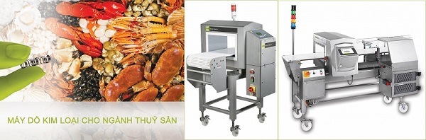 Máy dò kim loại trong thực phẩm thường được lắp ở cuối quy trình sản xuất