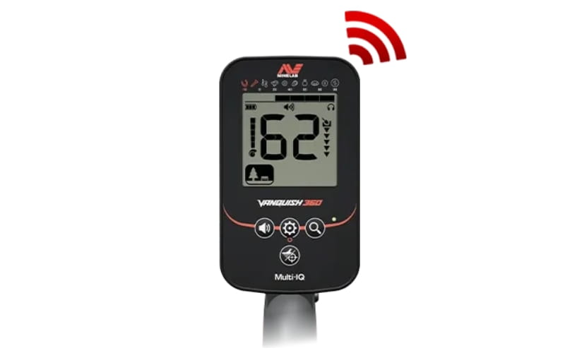 Màn hình hiển thị các thông số của Vanquish 360 