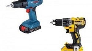 So sánh khả năng làm việc của máy khoan pin Bosch và Dewalt