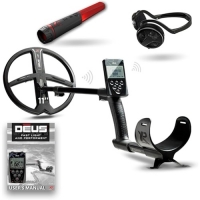 Máy dò kim loại Deus với tai nghe WSAUDIO và Pinpointer MI-6